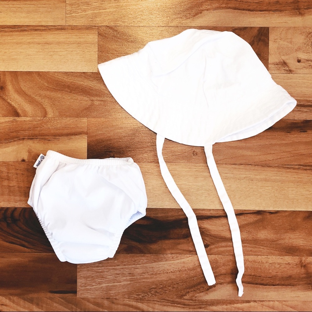 🌞 Hat + Swim diaper